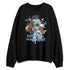 Denim-Worn-Blue-4s-NastyJamz-Sweatshirt-Match-Gangster-Melanin-Girl