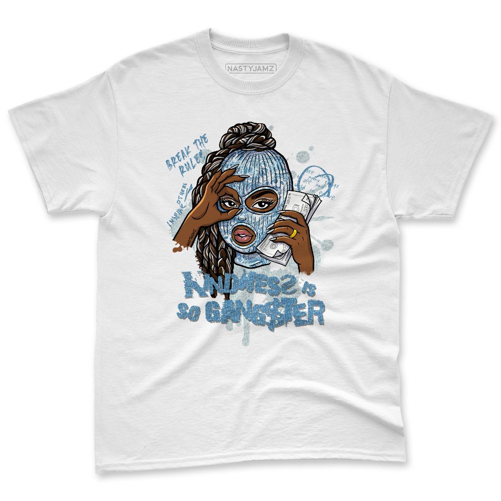Denim-Worn-Blue-4s-NastyJamz-Premium-T-Shirt-Match-Kindness-Gangster-Melanin-Girl