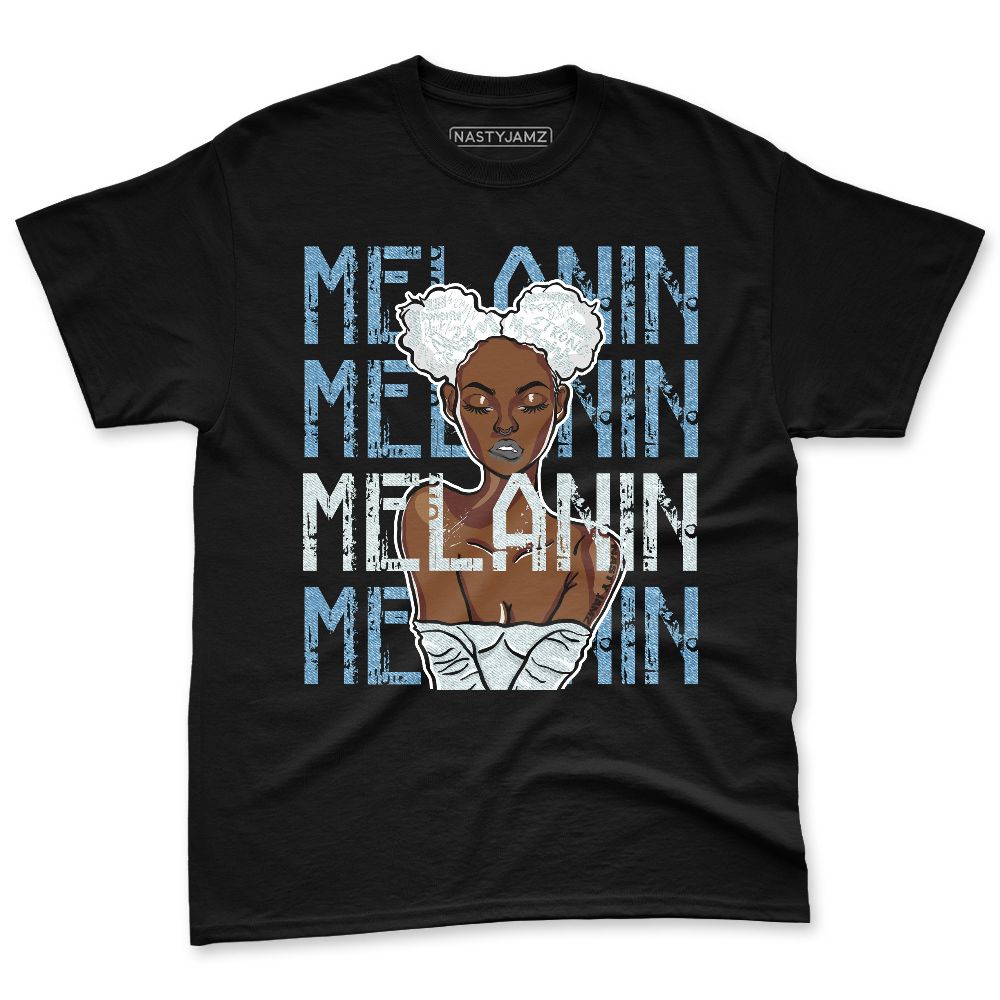 Denim-Worn-Blue-4s-NastyJamz-Premium-T-Shirt-Match-Melanin-Girl