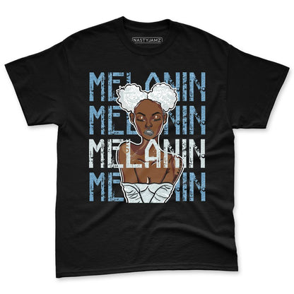Denim-Worn-Blue-4s-NastyJamz-Premium-T-Shirt-Match-Melanin-Girl