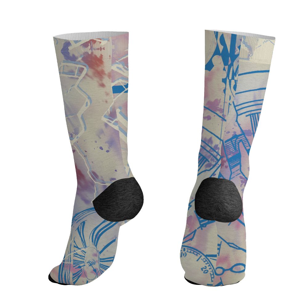 Tatum-3-Cloud-0-NastyJamz-Socks-Match-Pattern-Broken-Time-3D-All-Over-Print