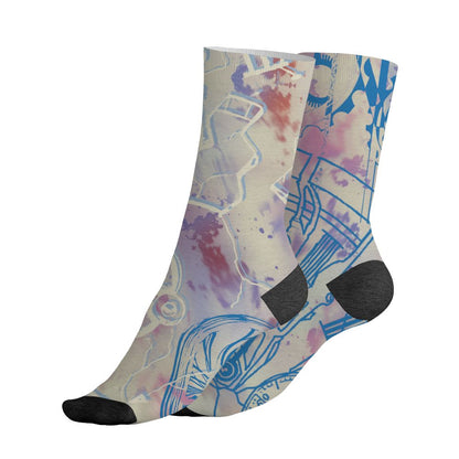 Tatum-3-Cloud-0-NastyJamz-Socks-Match-Pattern-Broken-Time-3D-All-Over-Print