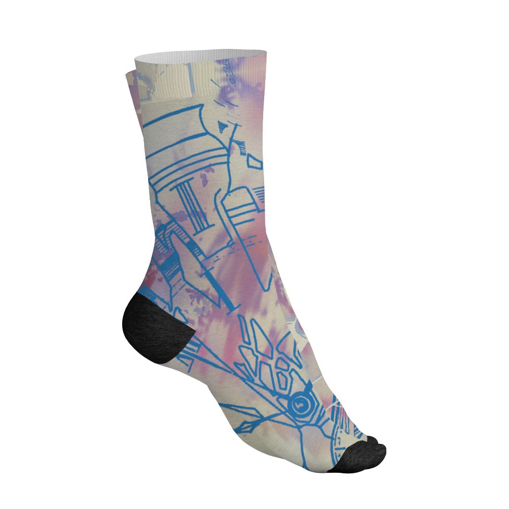 Tatum-3-Cloud-0-NastyJamz-Socks-Match-Pattern-Broken-Time-3D-All-Over-Print