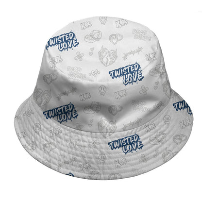 French-Blue-12s-NastyJamz-Bucket-Hat-Match-Twisted-Love-All-Over-Print