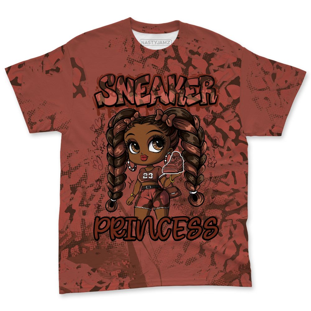 Spizike-Canyon-Rust-NastyJamz-T-Shirt-Match-Sneaker-Princess-3D-All-Over-Print