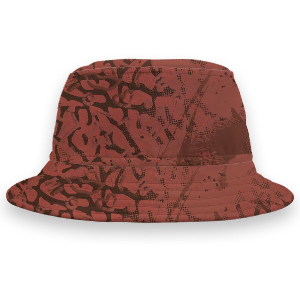 Spizike-Canyon-Rust-NastyJamz-Bucket-Hat-Match-Sneaker-Princess-All-Over-Print