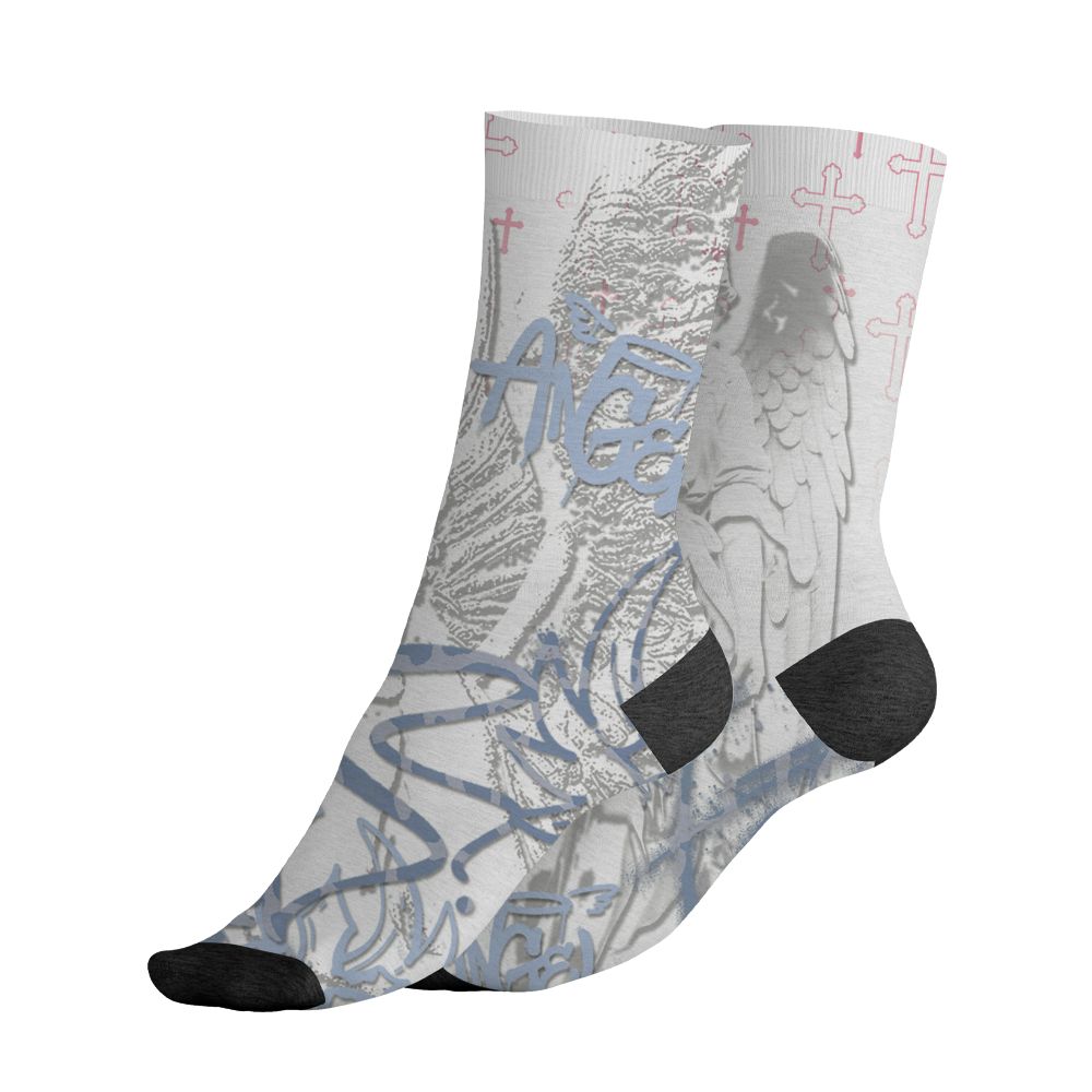 Cobalt-Bliss-3s-NastyJamz-Socks-Match-Pattern-Angel-3D-All-Over-Print