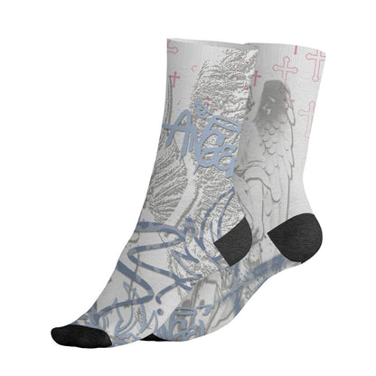 Cobalt-Bliss-3s-NastyJamz-Socks-Match-Pattern-Angel-3D-All-Over-Print