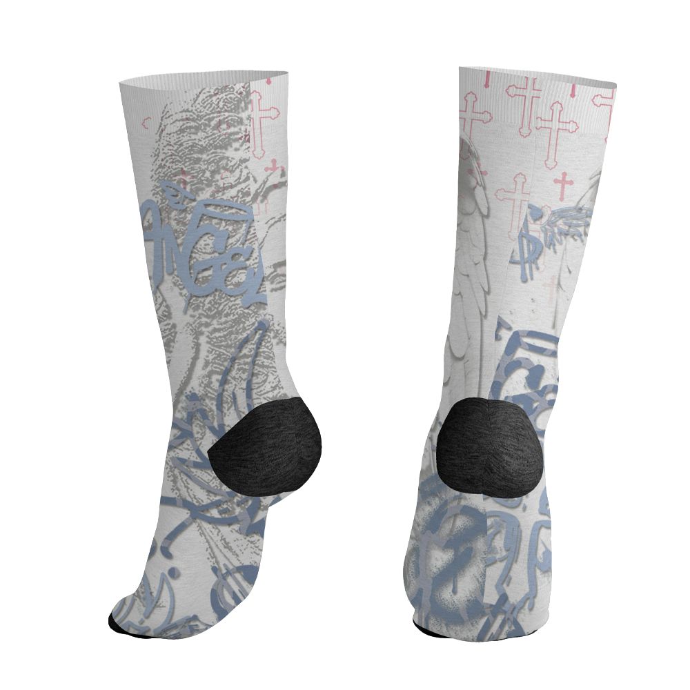 Cobalt-Bliss-3s-NastyJamz-Socks-Match-Pattern-Angel-3D-All-Over-Print