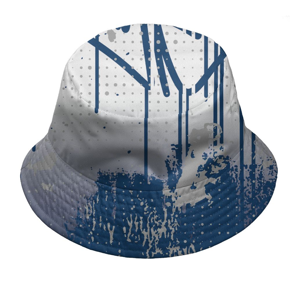 French-Blue-12s-NastyJamz-Bucket-Hat-Match-Its-The-Kicks-All-Over-Print