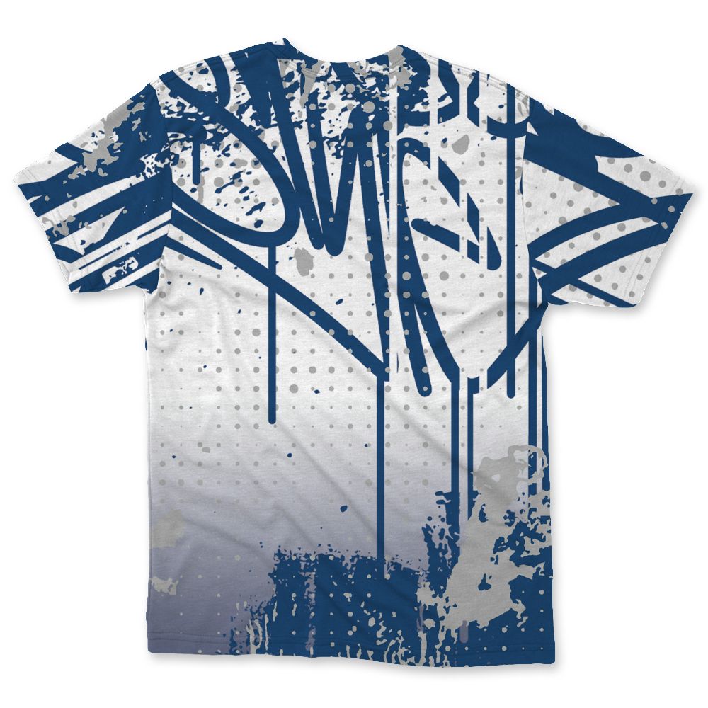 French-Blue-12s-NastyJamz-T-Shirt-Match-Its-The-Kicks-All-Over-Print