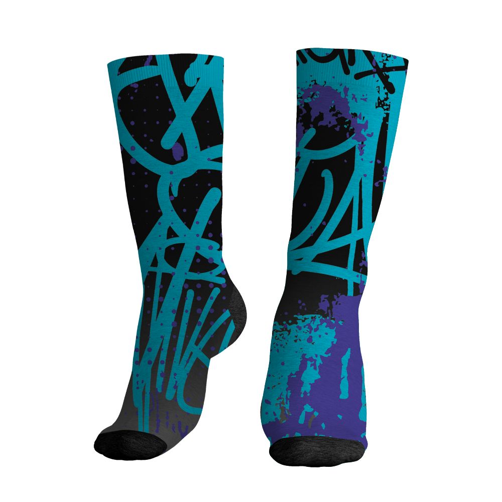 Aqua-8s-NastyJamz-Socks-Match-Its-The-Kicks-3D-All-Over-Print