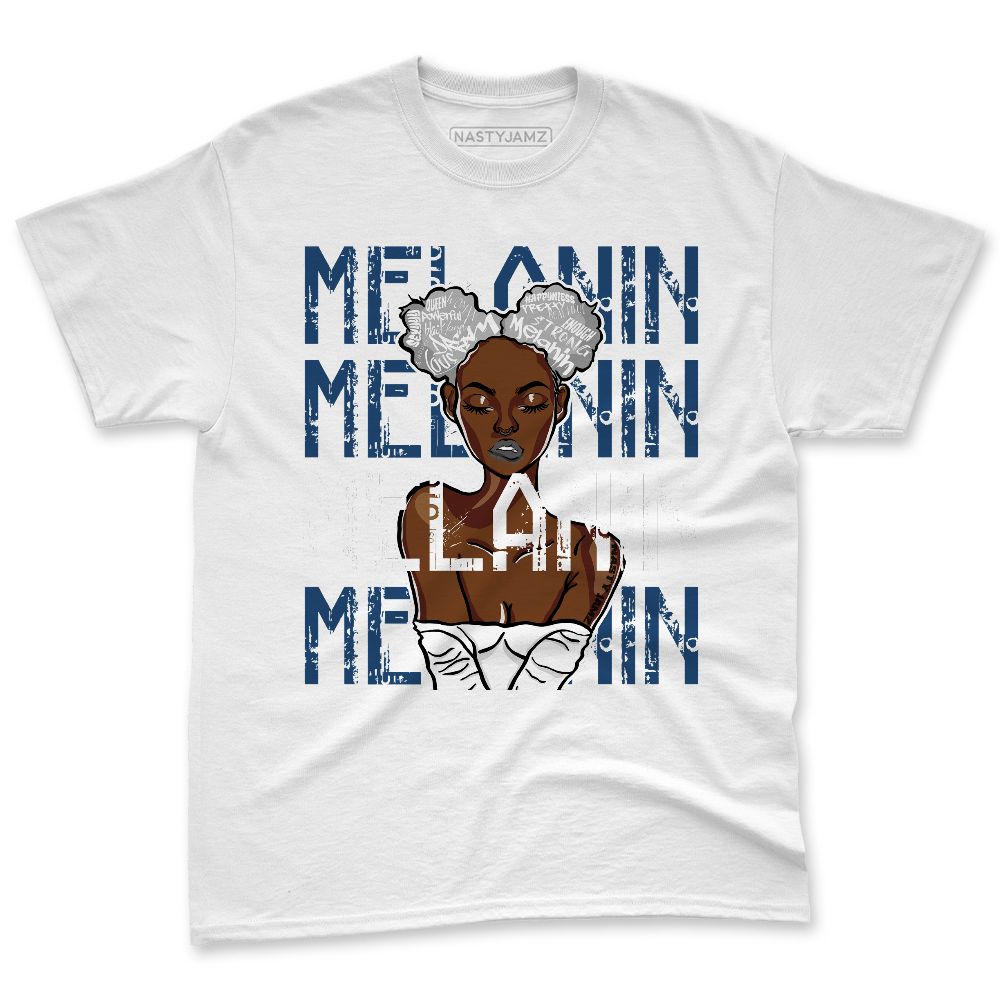 French-Blue-12s-NastyJamz-Premium-T-Shirt-Match-Melanin-Girl