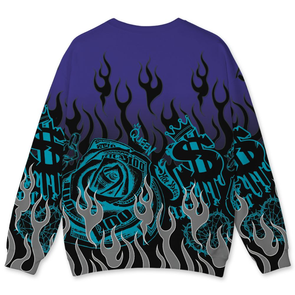 Aqua-8s-NastyJamz-Sweatshirt-Match-Sassy-Classy-3D-All-Over-Print