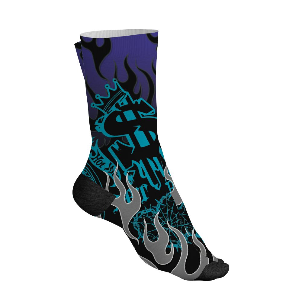 Aqua-8s-NastyJamz-Socks-Match-Sassy-Classy-3D-All-Over-Print