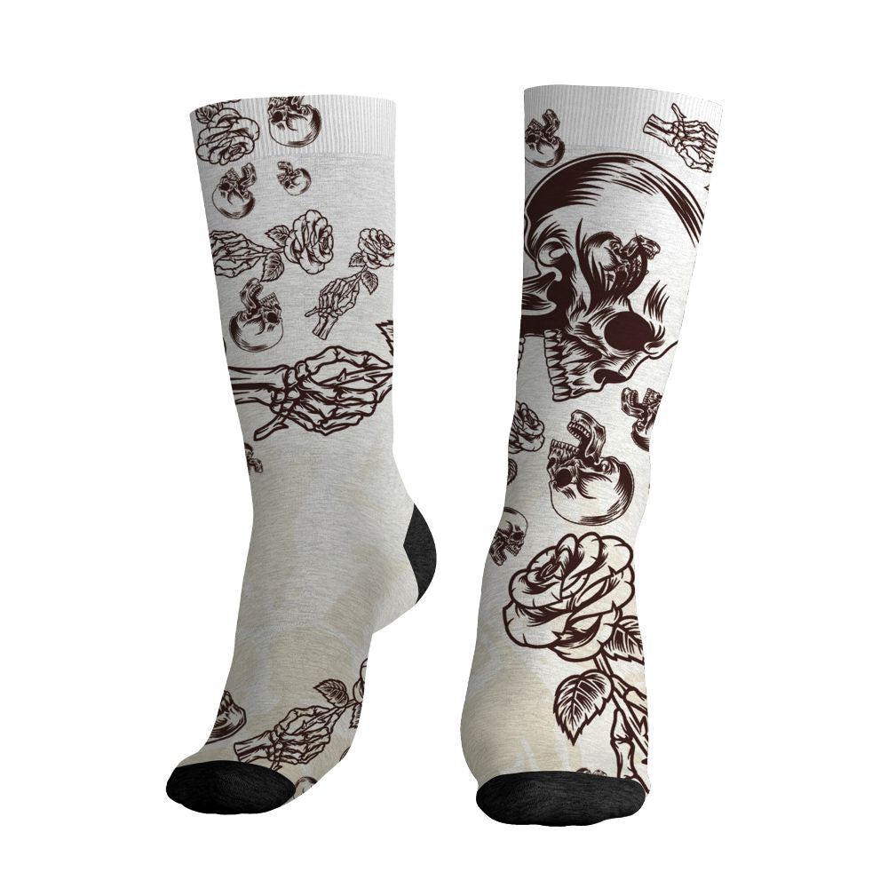 Black-Collective-5s-NastyJamz-Socks-Match-Skulls-Pattern-3D-All-Over-Print