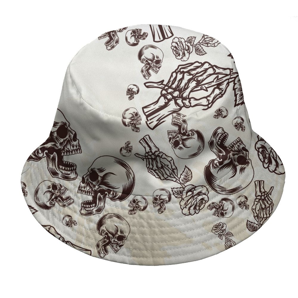 Black-Collective-5s-NastyJamz-Bucket-Hat-Match-Skulls-Pattern-All-Over-Print