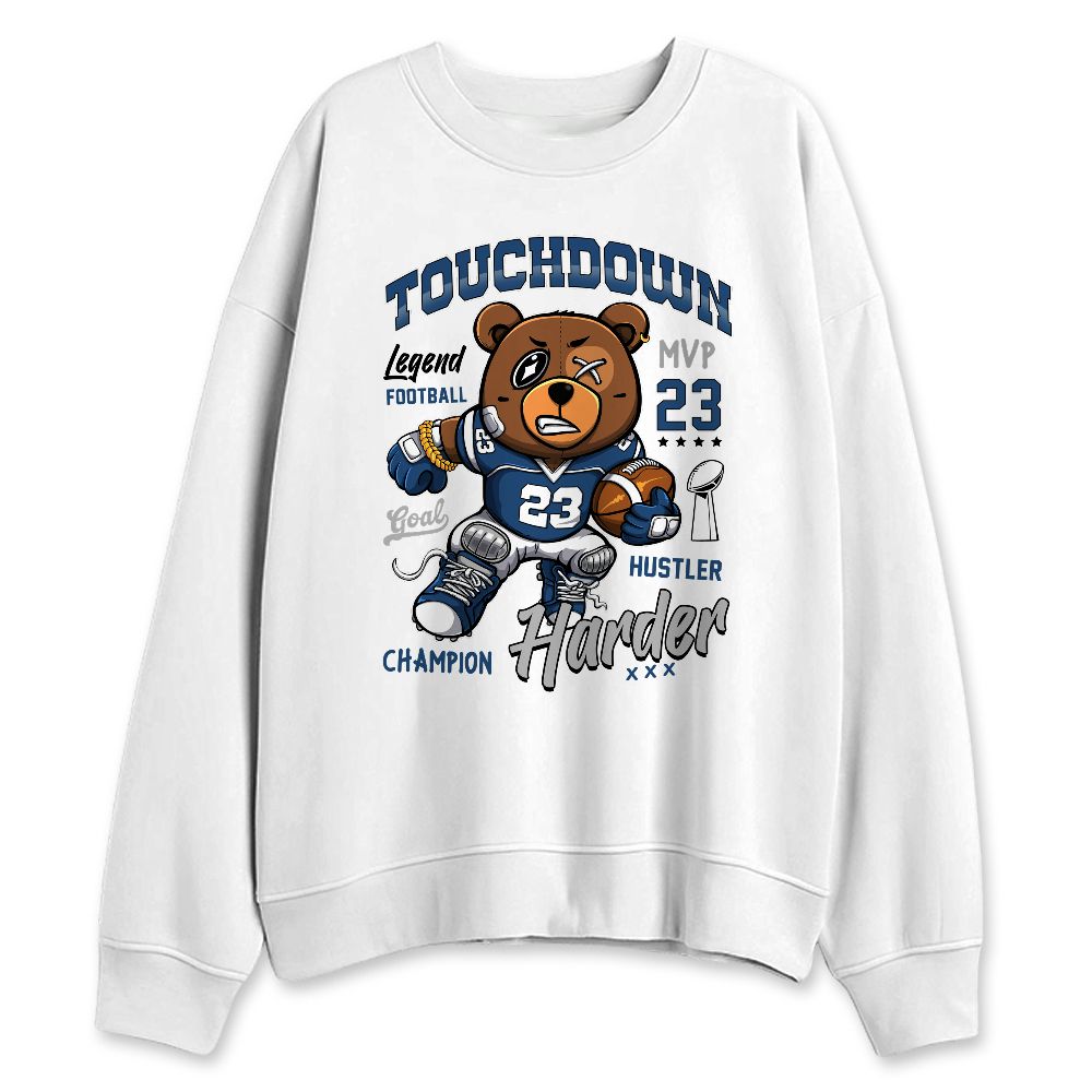 French-Blue-12s-NastyJamz-Sweatshirt-Match-Touchdown-Harder