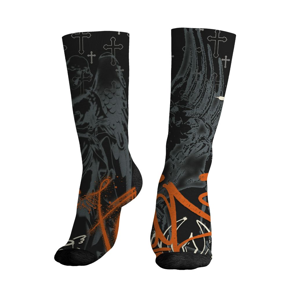 AJ 1 Shattered Backboard.NastyJamz Socks Match.Pattern Angel 3D