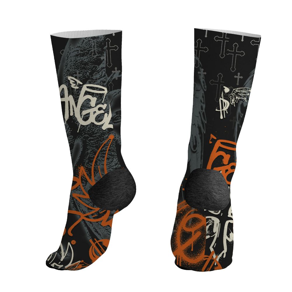 AJ 1 Shattered Backboard.NastyJamz Socks Match.Pattern Angel 3D