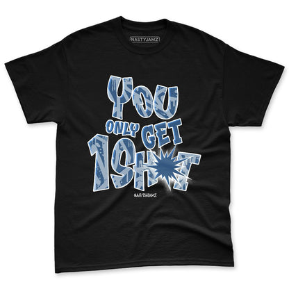 French-Blue-12s-NastyJamz-Premium-T-Shirt-Match-One-Shot-Only