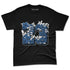 French-Blue-12s-NastyJamz-Premium-T-Shirt-Match-23-Floral