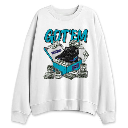 Aqua-8s-NastyJamz-Sweatshirt-Match-Dollar-Sneaker-Box