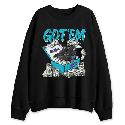 Aqua-8s-NastyJamz-Sweatshirt-Match-Dollar-Sneaker-Box