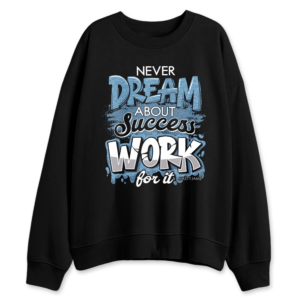 Denim-Worn-Blue-4s-NastyJamz-Sweatshirt-Match-Work-For-Dream