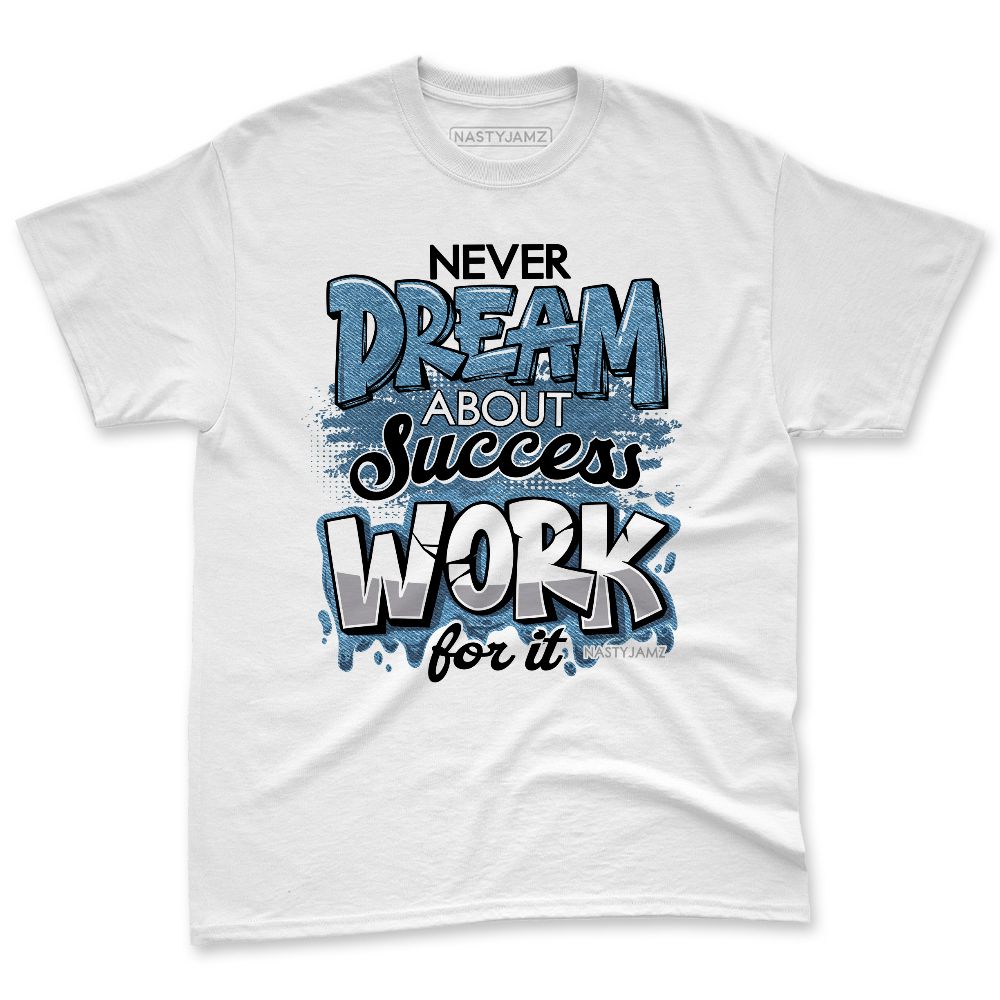 Denim-Worn-Blue-4s-NastyJamz-Premium-T-Shirt-Match-Work-For-Dream