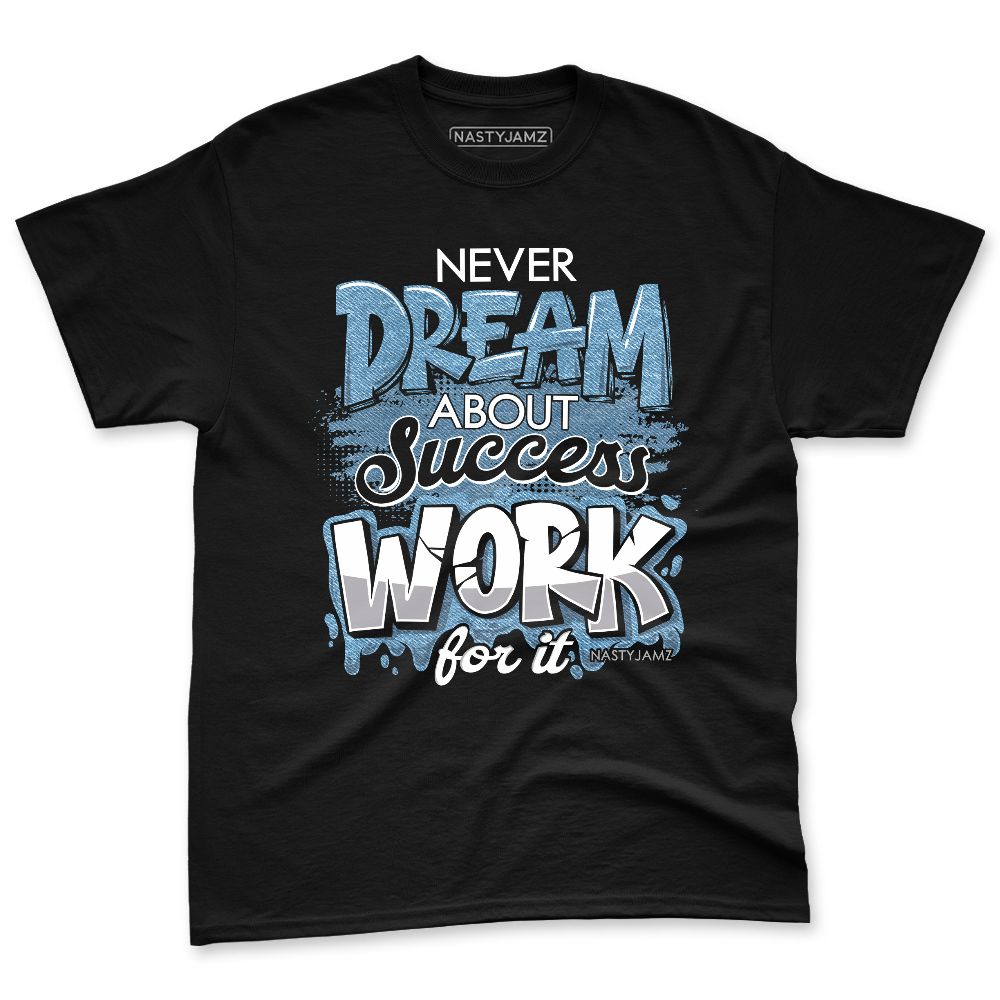 Denim-Worn-Blue-4s-NastyJamz-Premium-T-Shirt-Match-Work-For-Dream