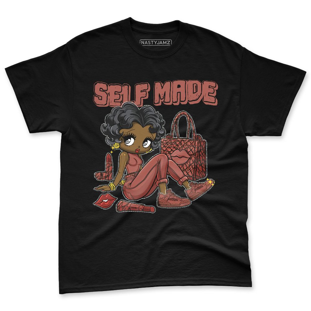 Spizike-Canyon-Rust-NastyJamz-Premium-T-Shirt-Match-Sneaker-Girl-Selfmade