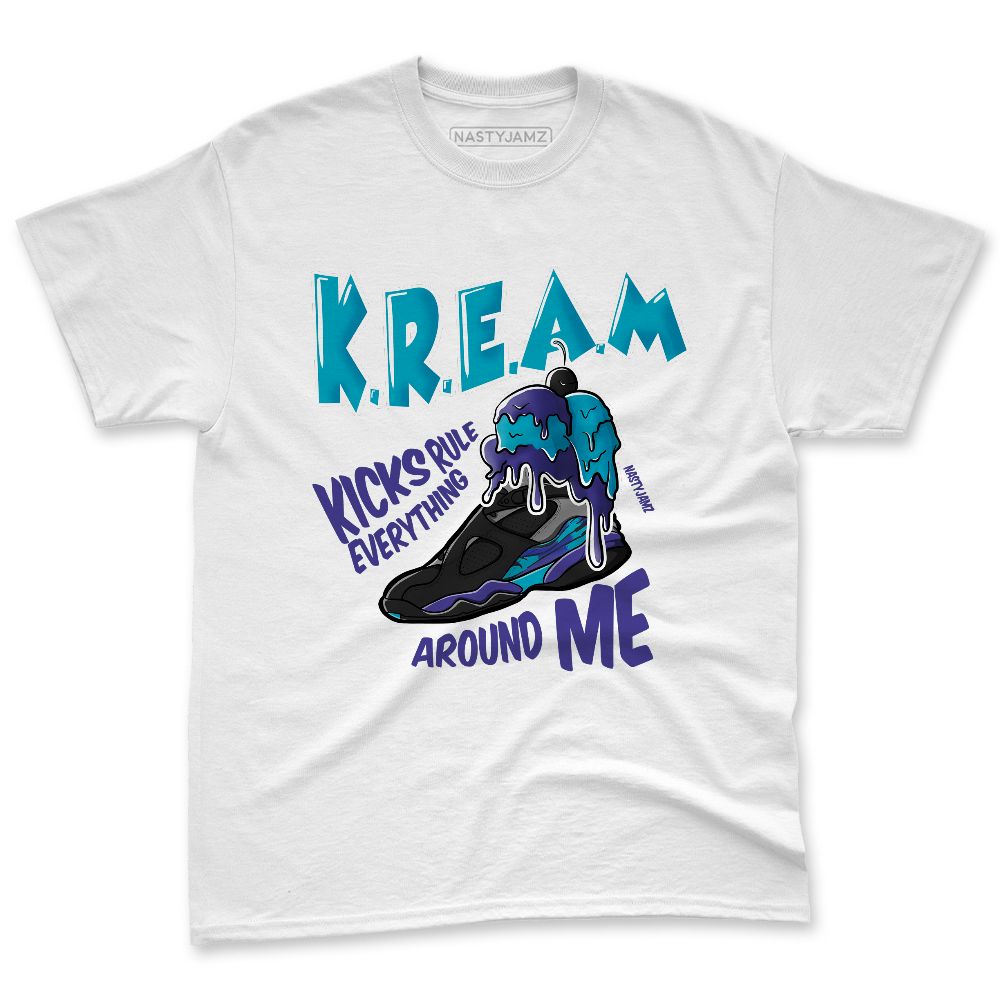 Aqua-8s-NastyJamz-Premium-T-Shirt-Match-Kream-Sneaker