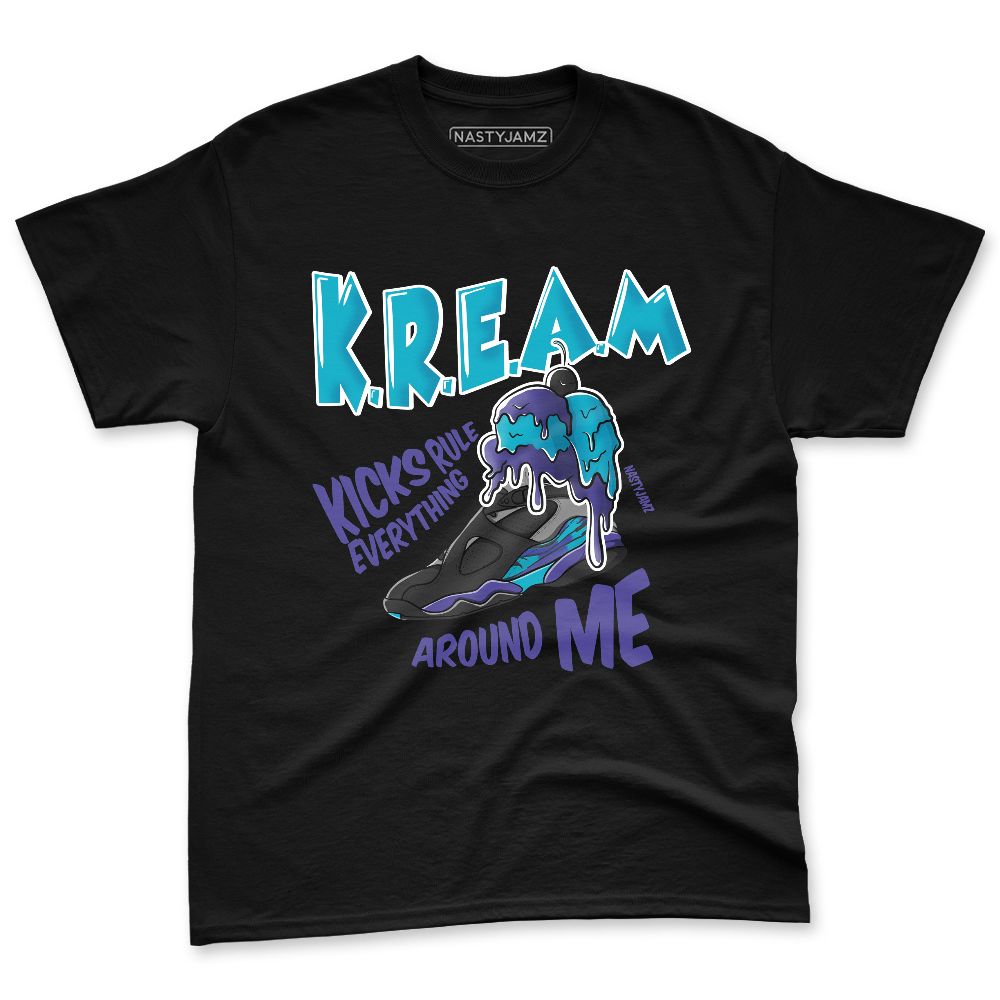 Aqua-8s-NastyJamz-Premium-T-Shirt-Match-Kream-Sneaker