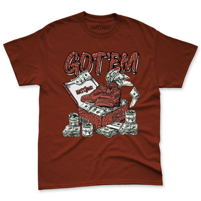 Spizike-Canyon-Rust-NastyJamz-Premium-T-Shirt-Match-Dollar-Sneaker-Box