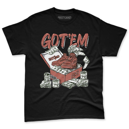 Spizike-Canyon-Rust-NastyJamz-Premium-T-Shirt-Match-Dollar-Sneaker-Box