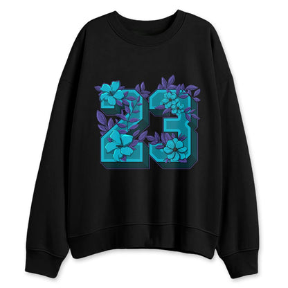 Aqua-8s-NastyJamz-Sweatshirt-Match-Sweatshirt-Match-23-Floral