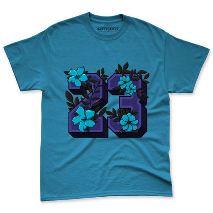 Aqua-8s-NastyJamz-Premium-T-Shirt-Match-23-Floral