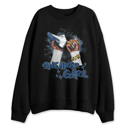 French-Blue-12s-NastyJamz-Sweatshirt-Match-Sneaker-Girl-Nail