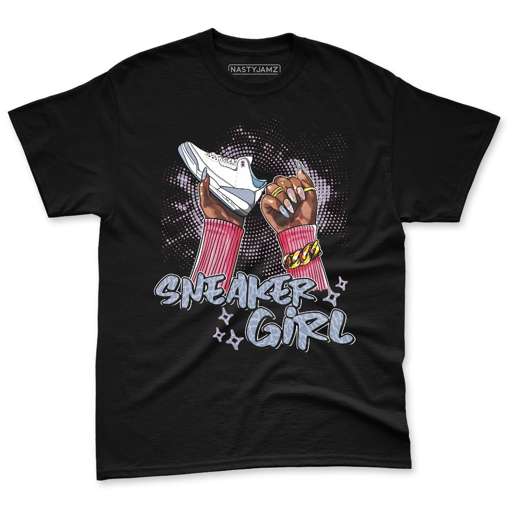 Cobalt-Bliss-3s-NastyJamz-Premium-T-Shirt-Match-Sneaker-Girl-Nail