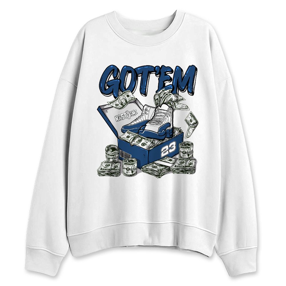 French-Blue-12s-NastyJamz-Sweatshirt-Match-Dollar-Sneaker-Box