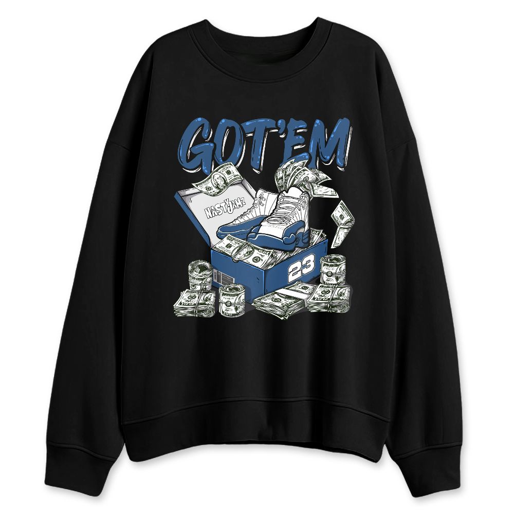 French-Blue-12s-NastyJamz-Sweatshirt-Match-Dollar-Sneaker-Box