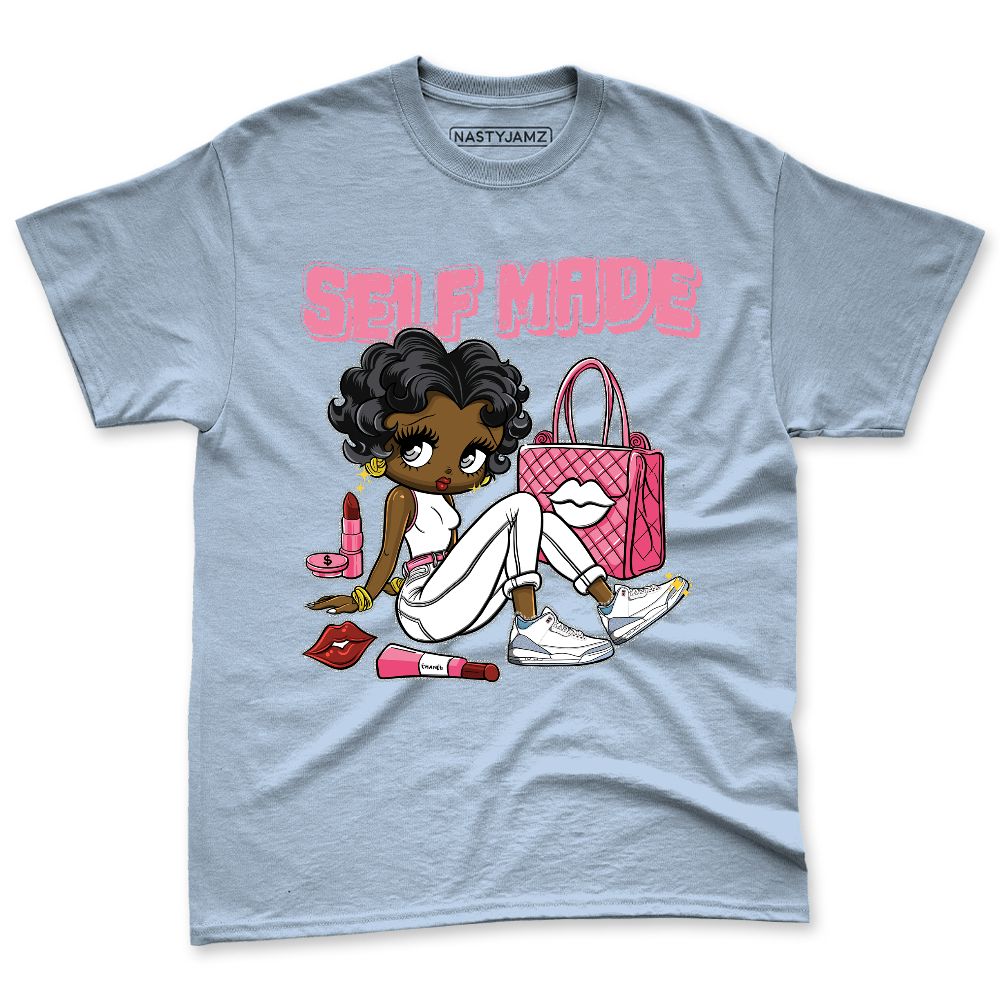 Cobalt-Bliss-3s-NastyJamz-Premium-T-Shirt-Match-Sneaker-Girl-Selfmade