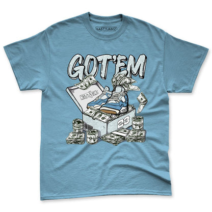 Denim-Worn-Blue-4s-NastyJamz-Premium-T-Shirt-Match-Dollar-Sneaker-Box