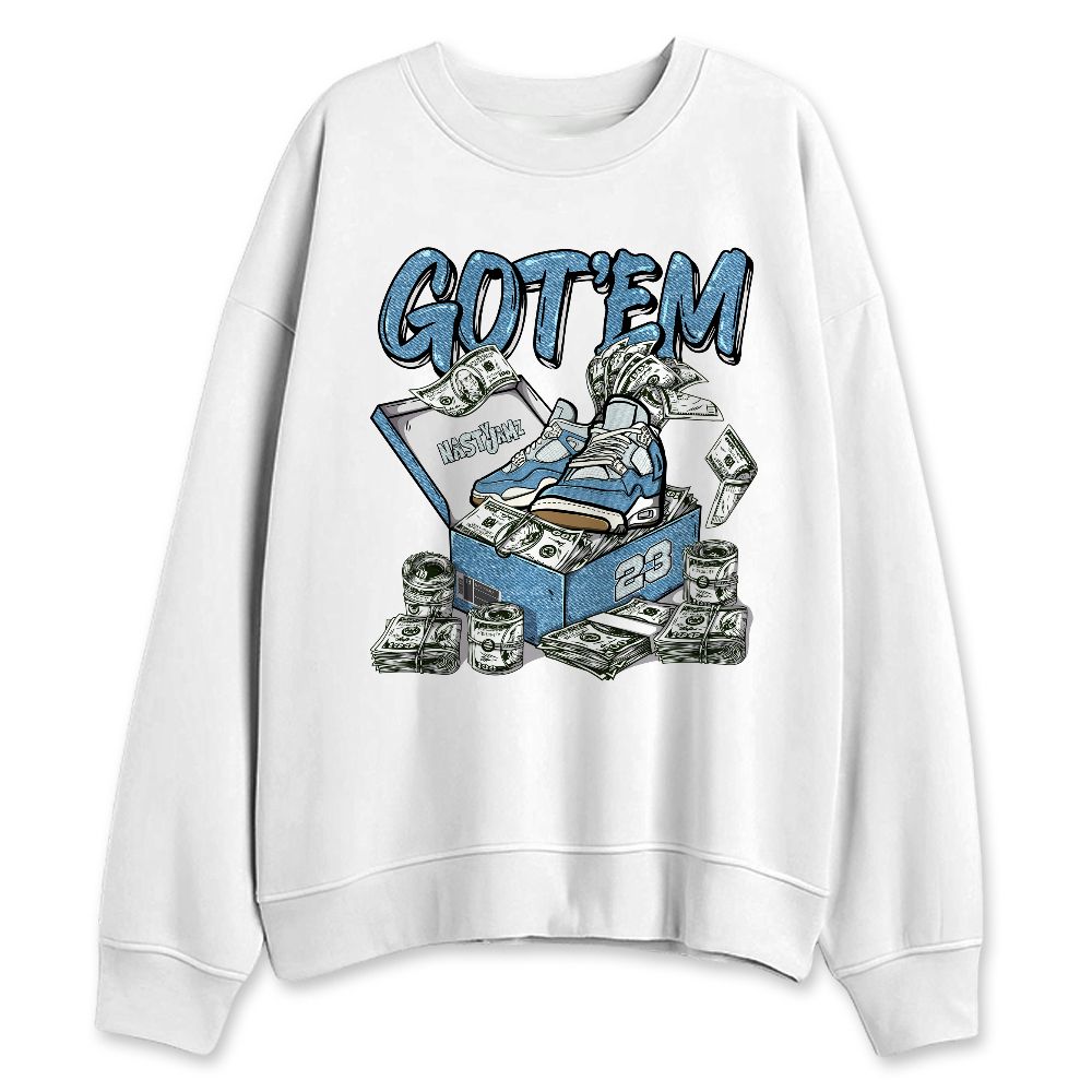 Denim-Worn-Blue-4s-NastyJamz-Sweatshirt-Match-Dollar-Sneaker-Box