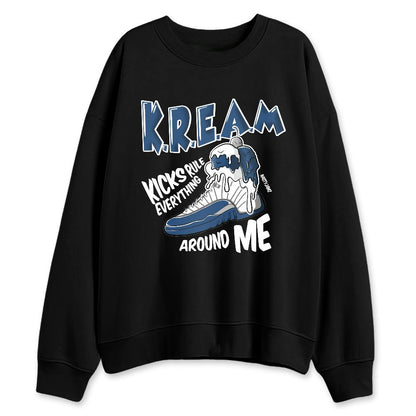 French-Blue-12s-NastyJamz-Sweatshirt-Match-Kream-Sneaker
