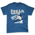 French-Blue-12s-NastyJamz-Premium-T-Shirt-Match-Kream-Sneaker