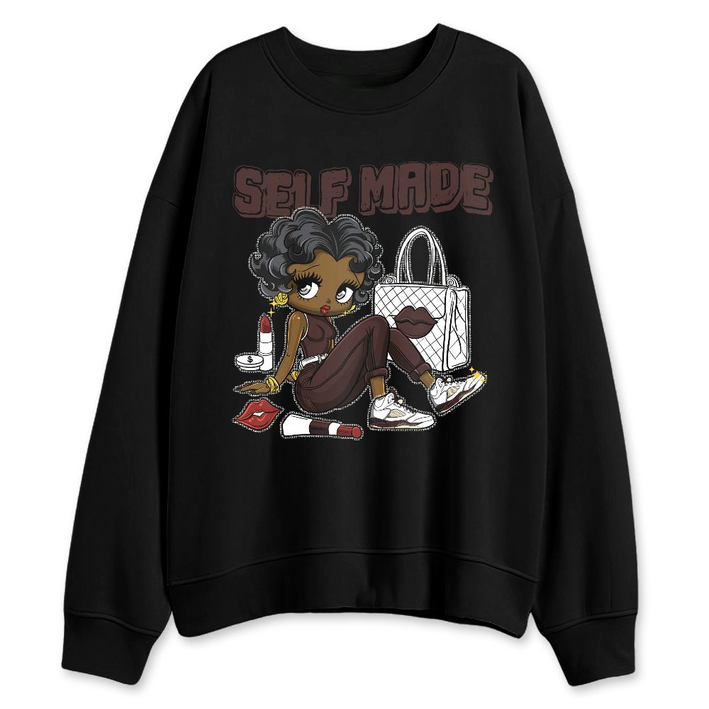 Black-Collective-5s-NastyJamz-Sweatshirt-Match-Sneaker-Girl-Selfmade