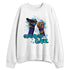 Aqua-8s-NastyJamz-Sweatshirt-Match-Sneaker-Girl-Nail