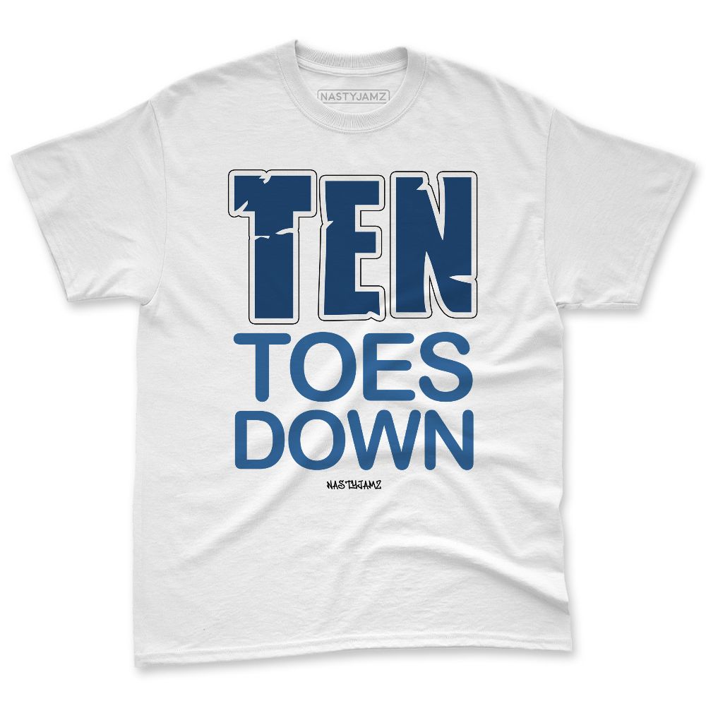French-Blue-12s-NastyJamz-Premium-T-Shirt-Match-Ten-Toes-Down-Minimal